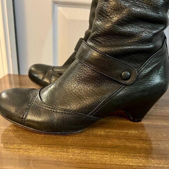 Corso Como Leather Knee High Boots 8.5 M - Picture 3 of 11